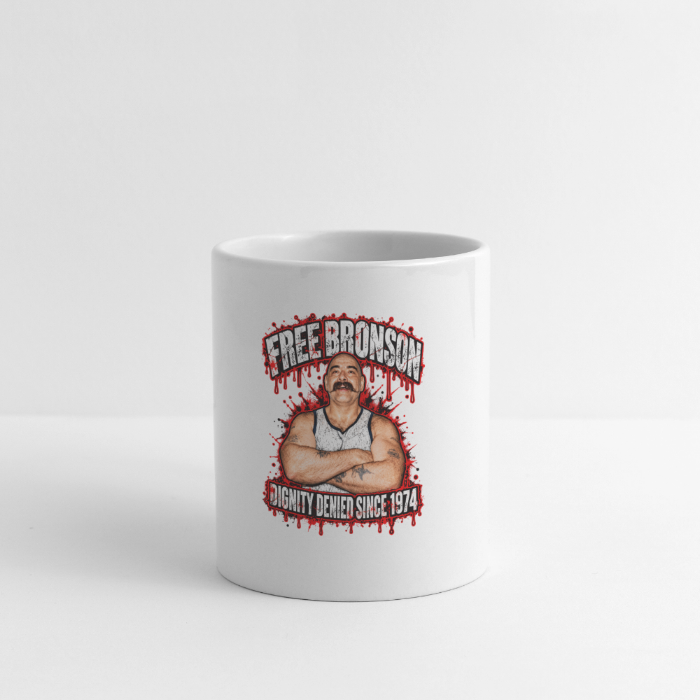 FREE BRONSON Mug - white