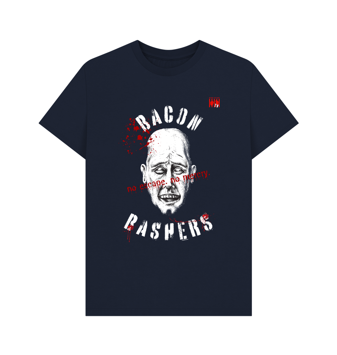 Navy Blue Printed T-shirt