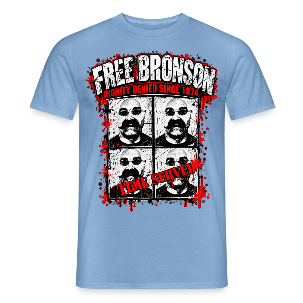 FREE BRONSON T-Shirt - carolina blue