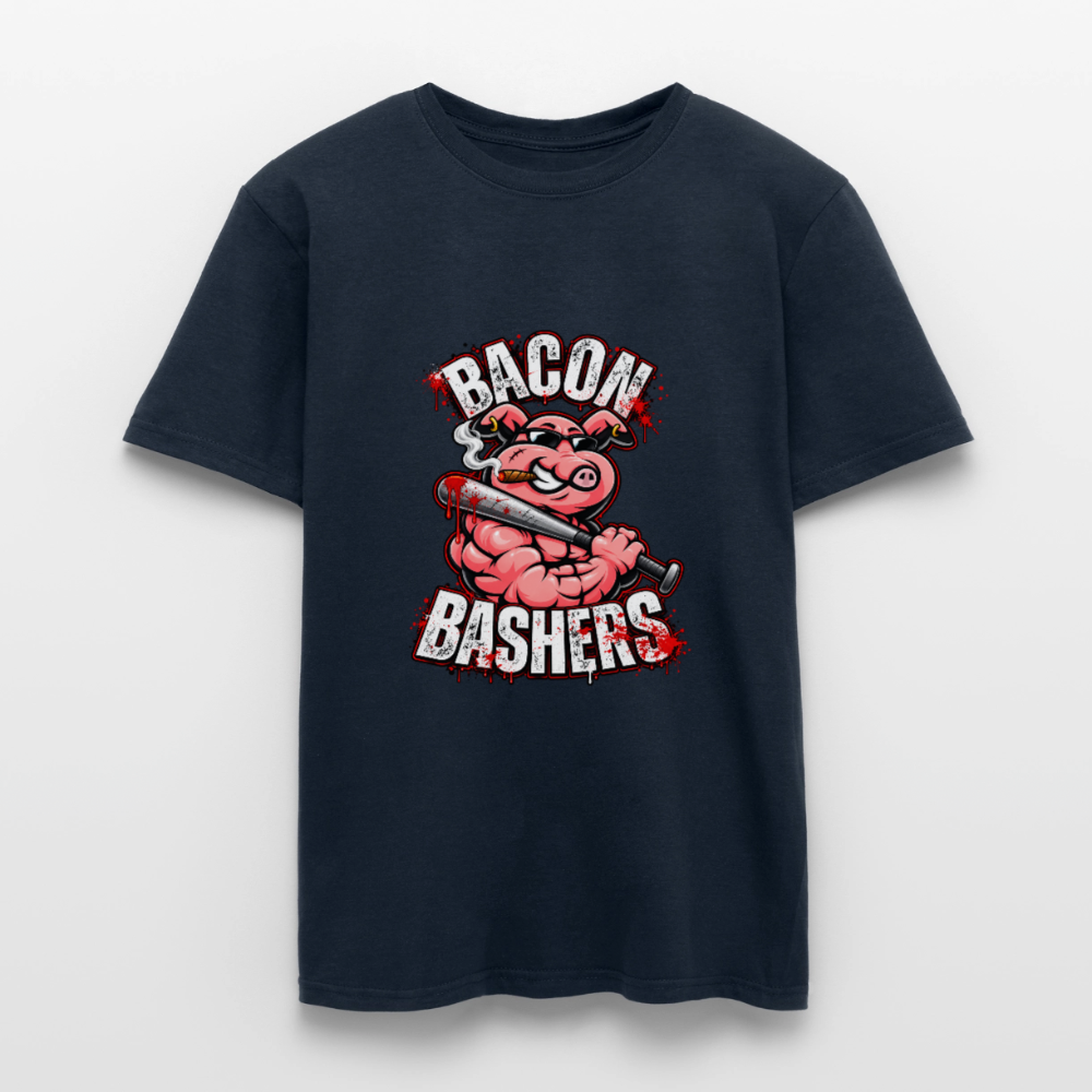 Bacon Bashers Original Logo - navy