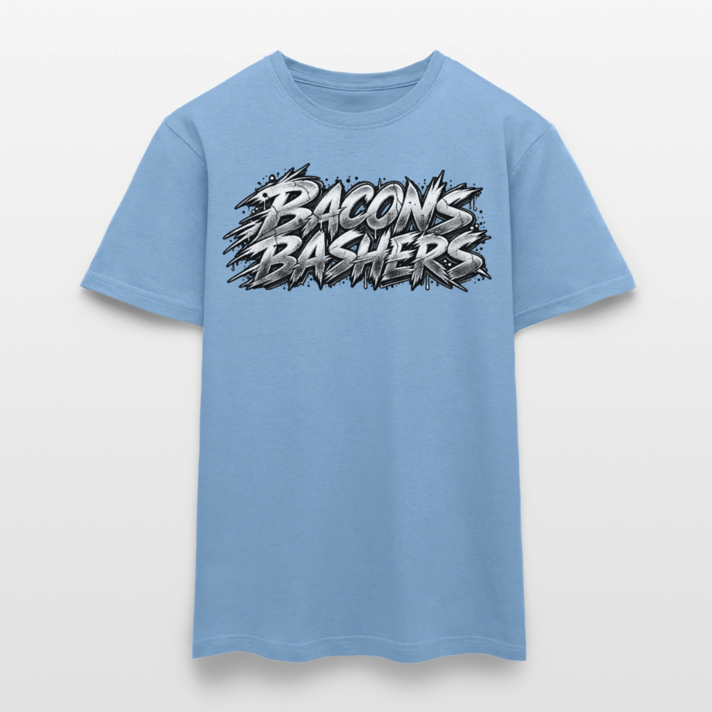 Bacon Bashers T Shirt - carolina blue