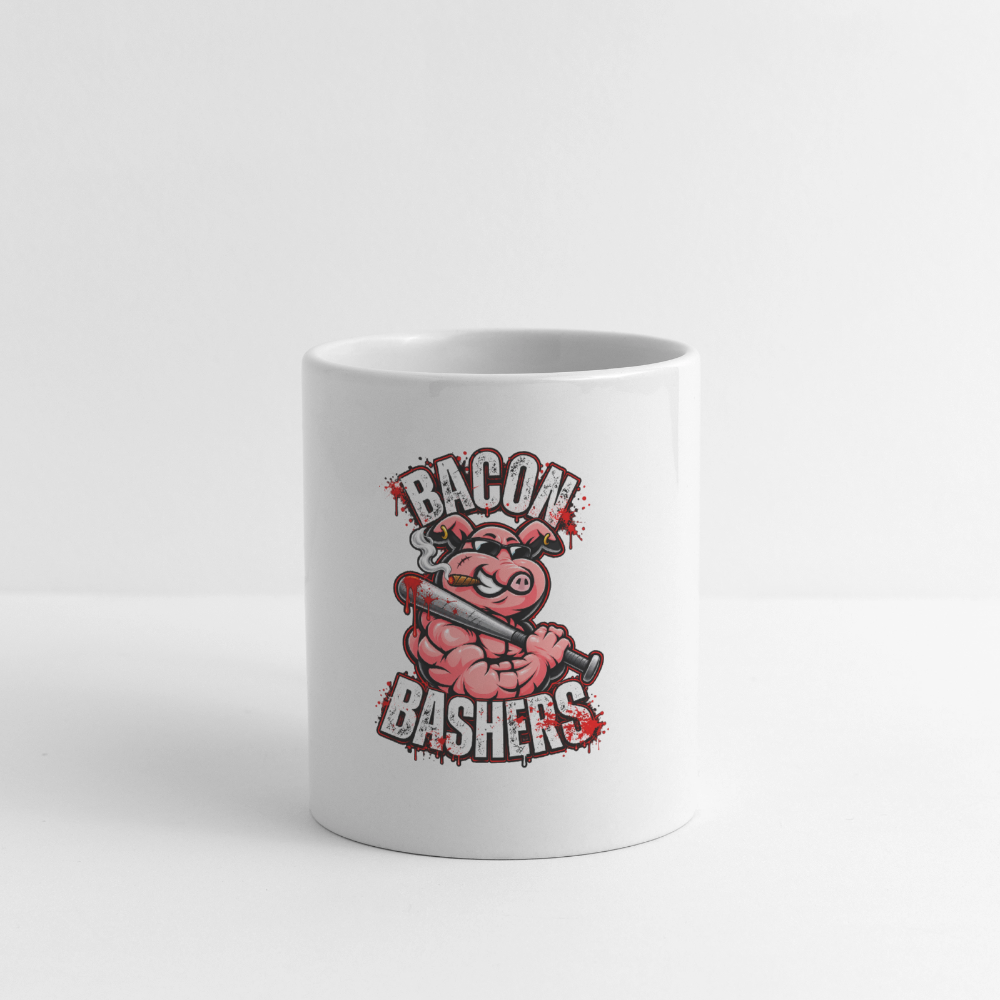 Original Bacon Basher Mug - white