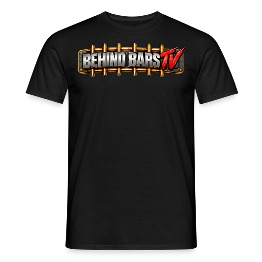 Behind Bars T Shirt - black