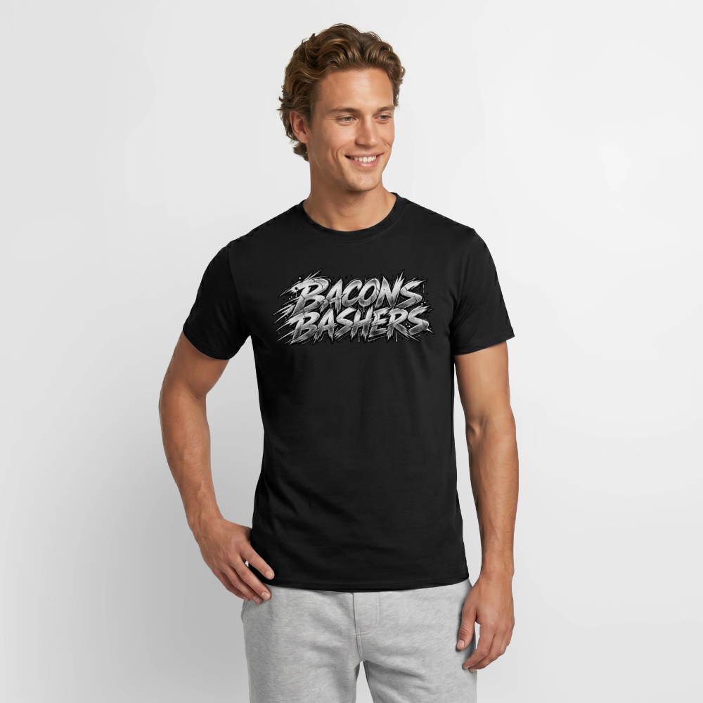 Bacon Bashers T Shirt - black