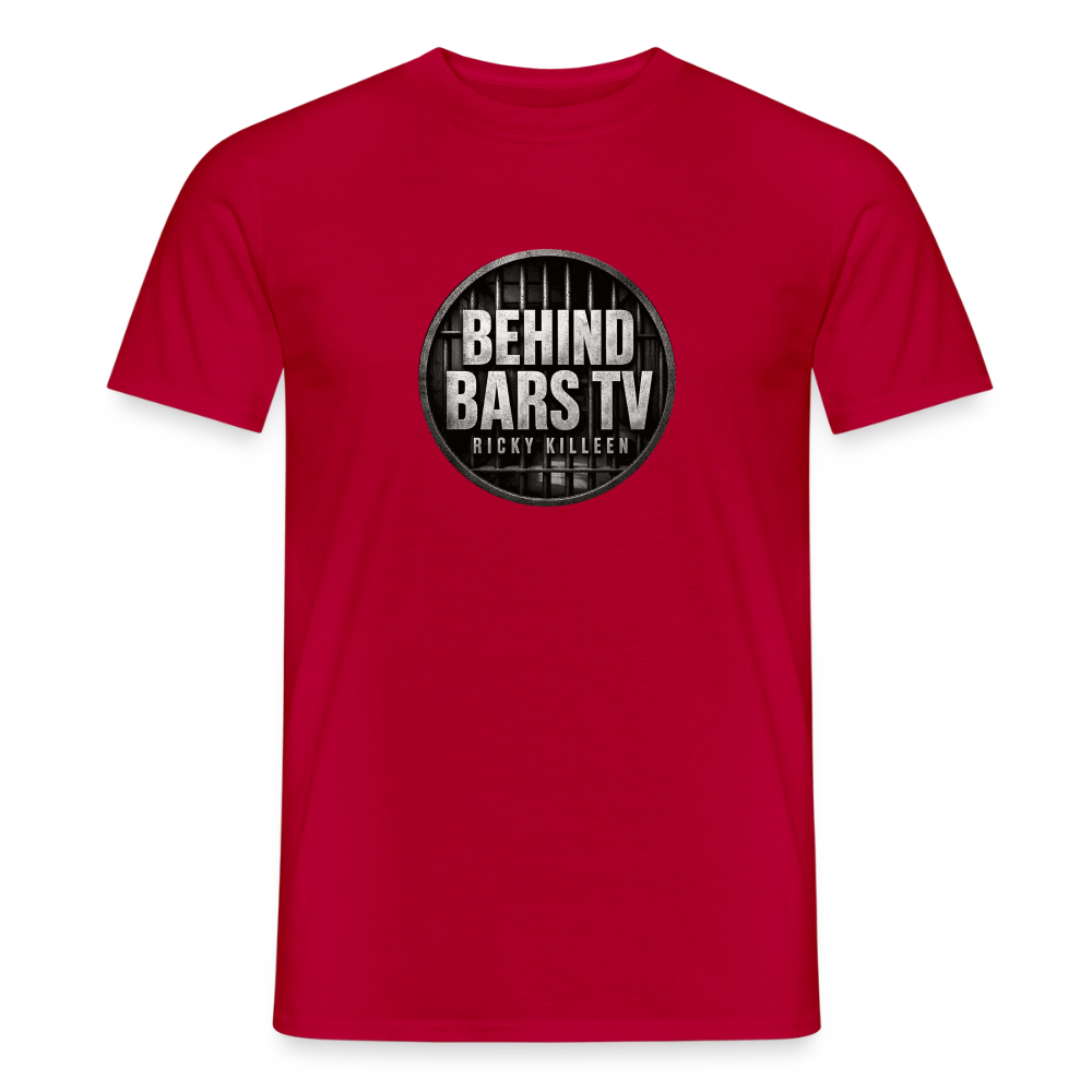 Original BEHIND BARS TV Logo - red