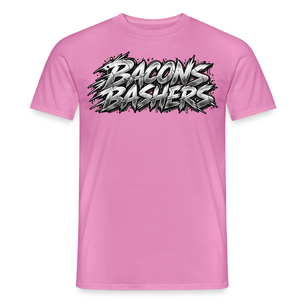Bacon Bashers T Shirt - pink