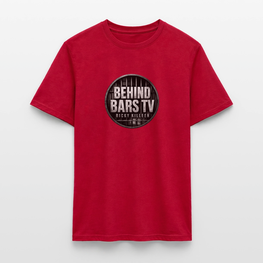 Original BEHIND BARS TV Logo - red