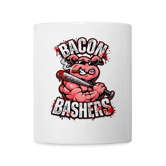 Original Bacon Basher Mug - white