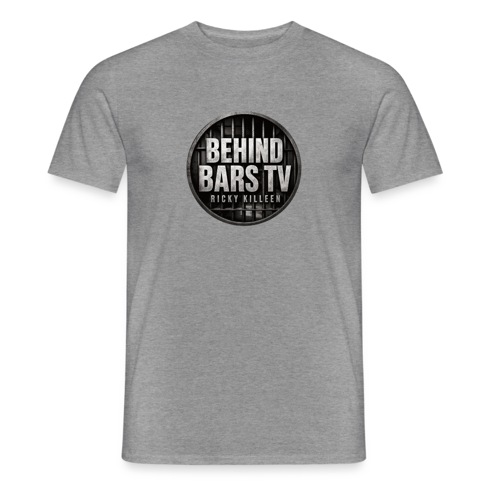 Original BEHIND BARS TV Logo - graphite heather