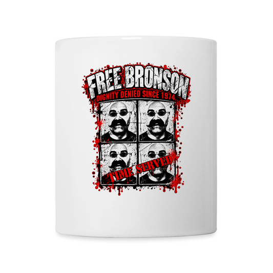 BRONSON Dignity Denied Mug - white