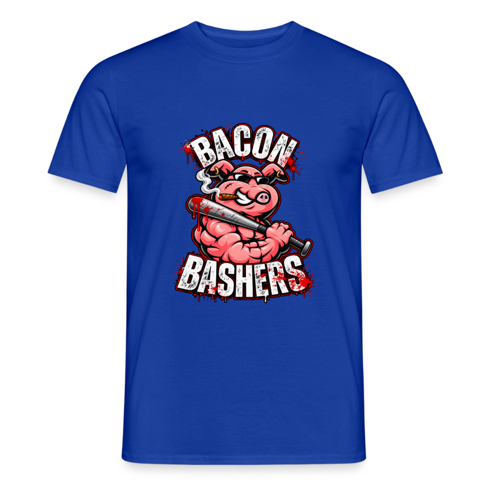 Bacon Bashers Original Logo - majorelle blue