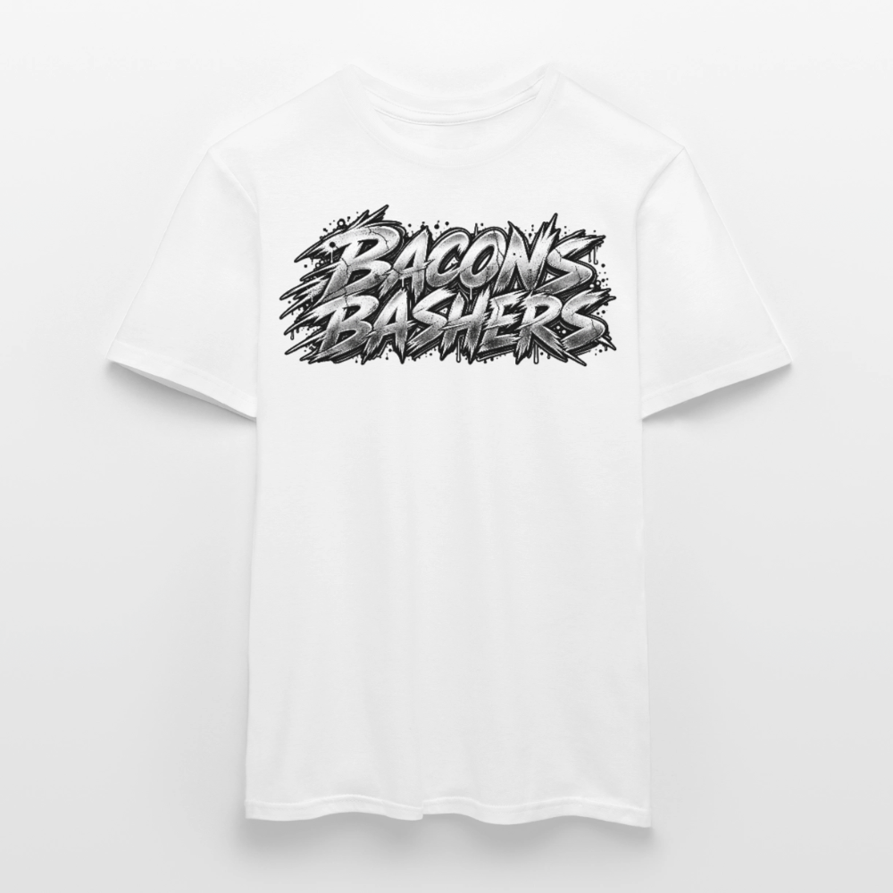 Bacon Bashers T Shirt - white