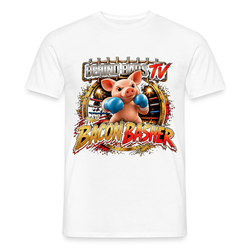 The Bacon Basher - white
