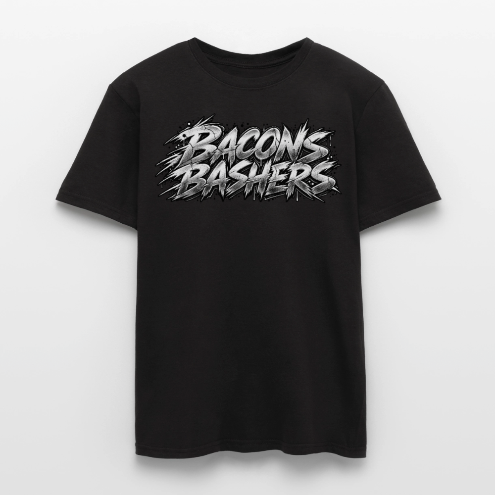 Bacon Bashers T Shirt - black