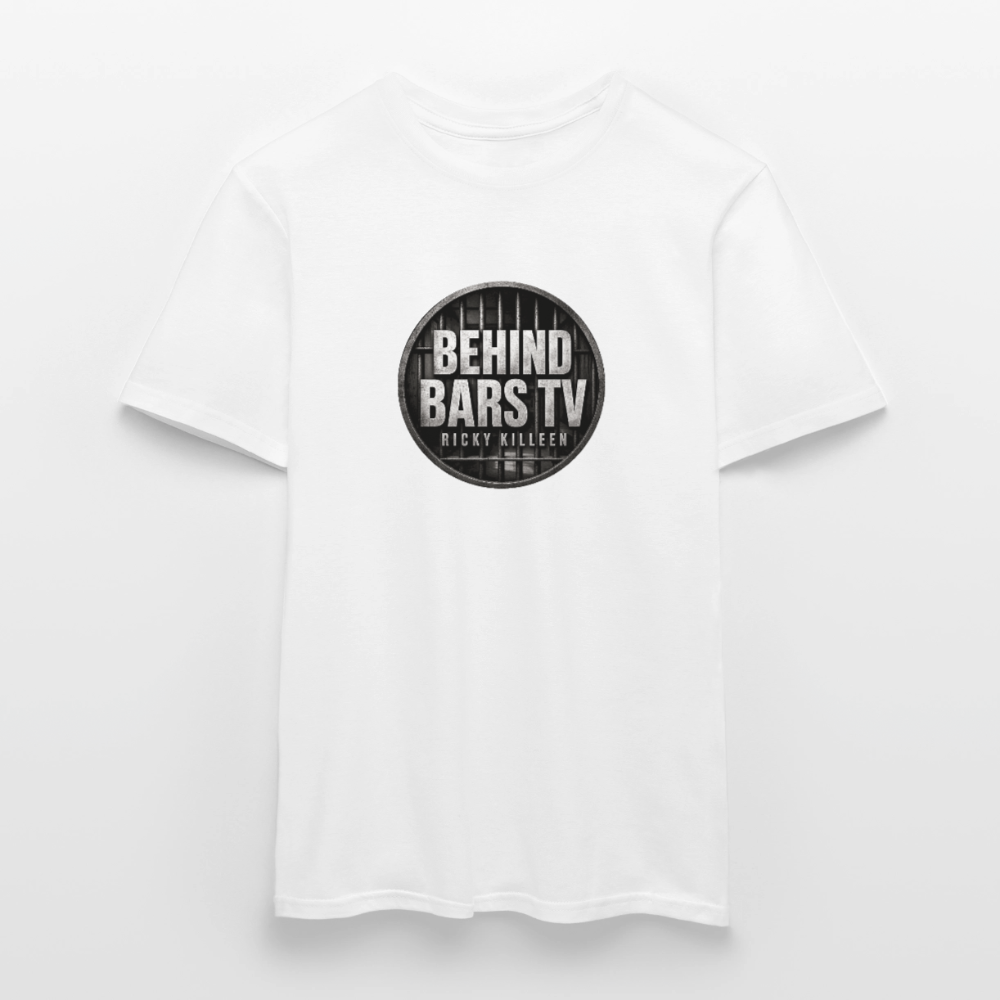 Original BEHIND BARS TV Logo - white