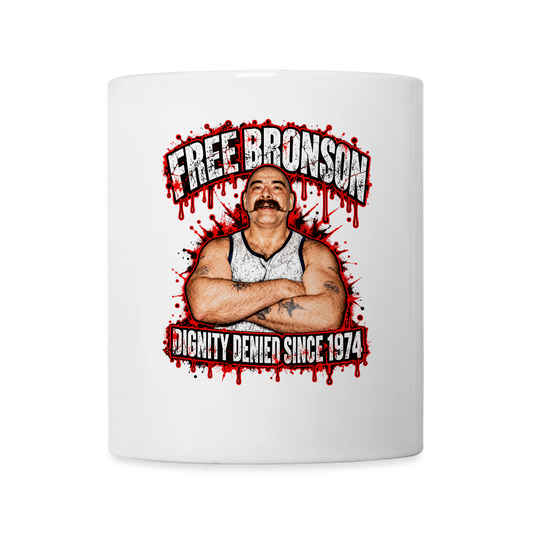 FREE BRONSON Mug - white