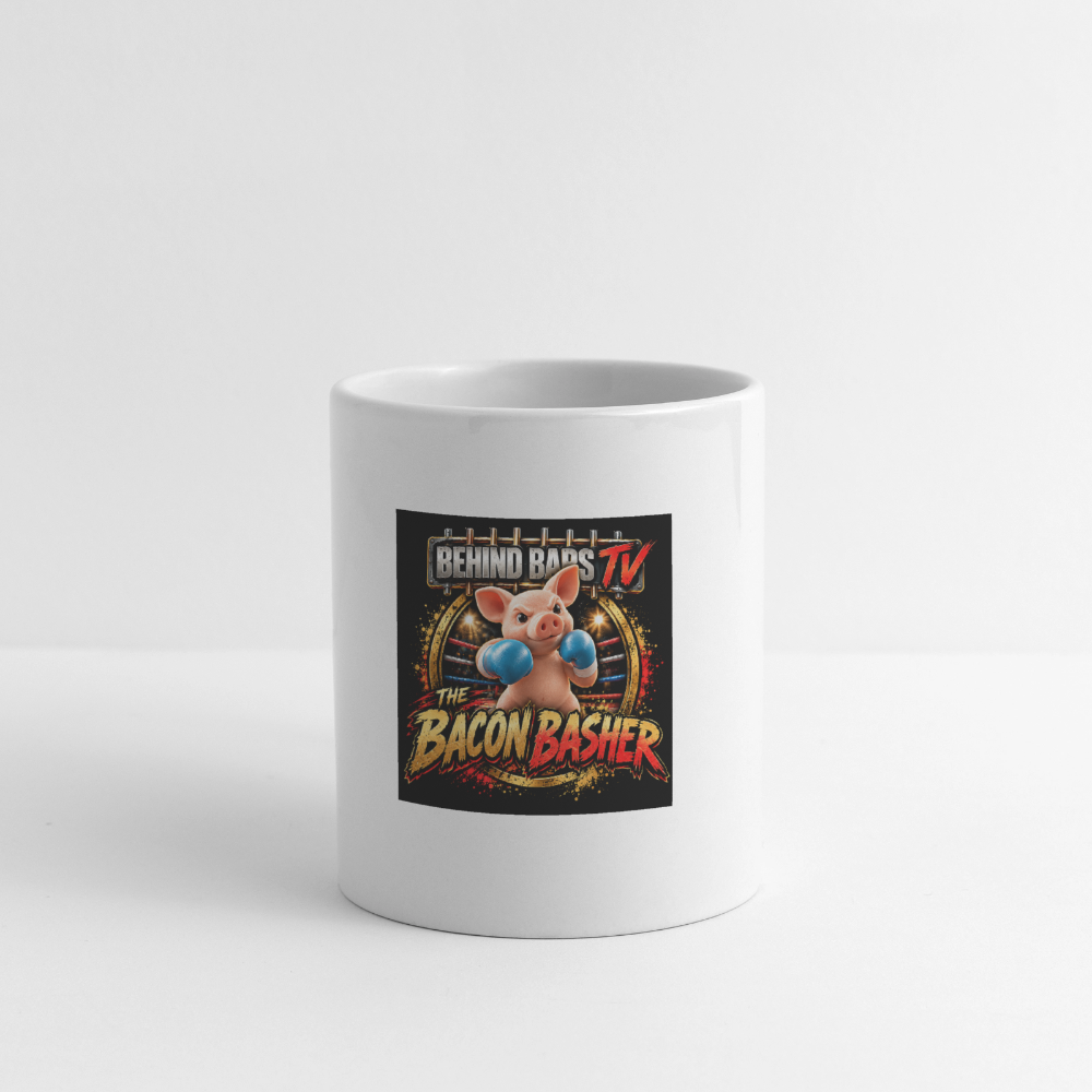 Bacon Basher Mug - white