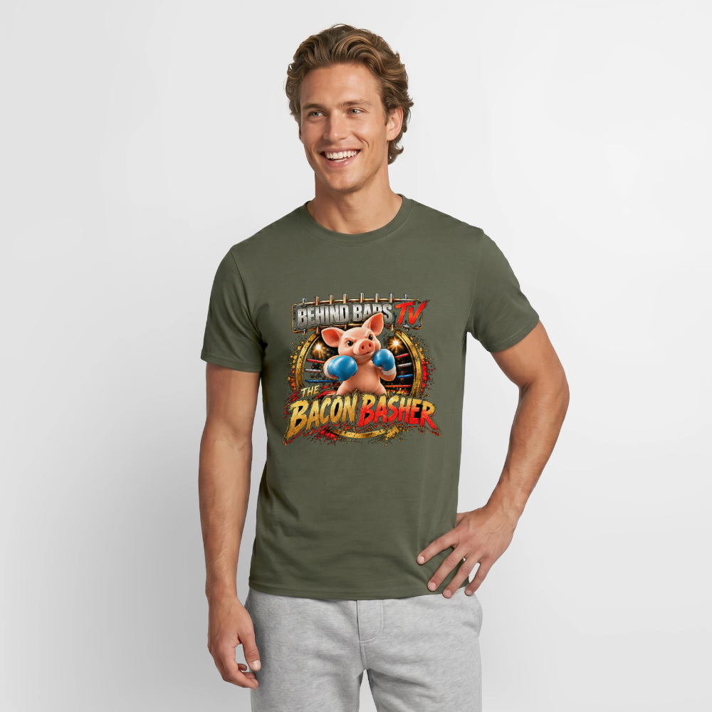 The Bacon Basher - military green
