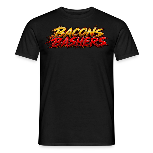 Bacon Basher Hot Logo - black