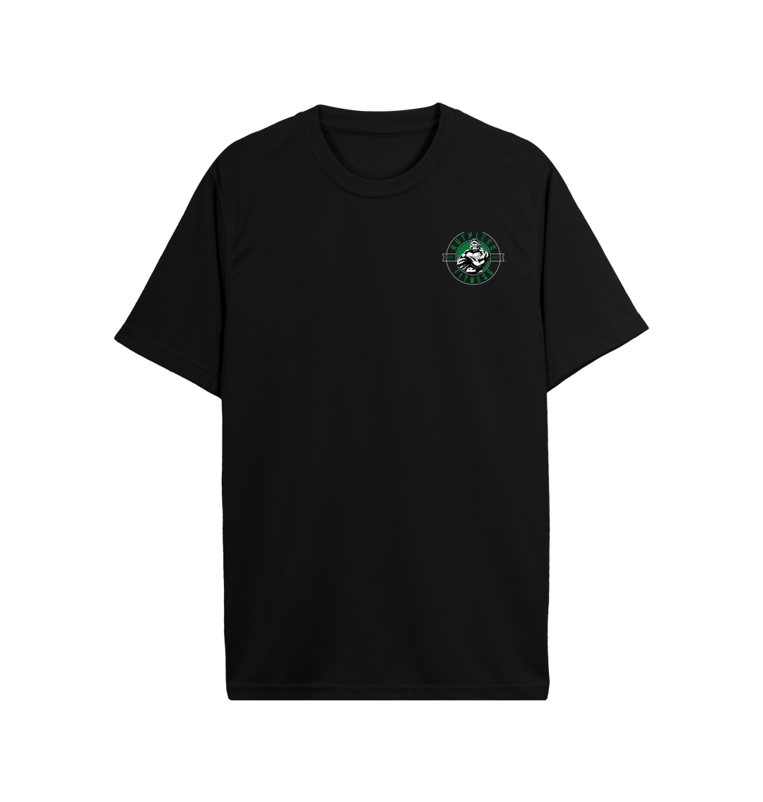 Jet Black Printed T-shirt