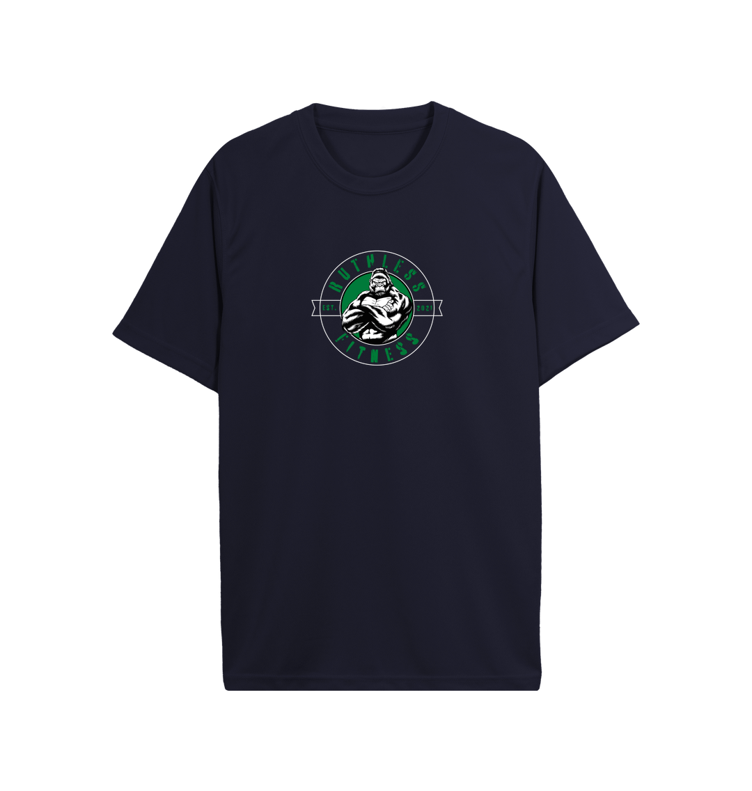 French Navy Printed T-shirt