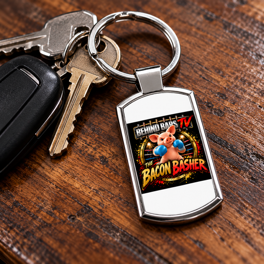 Bacon Basher Keychain