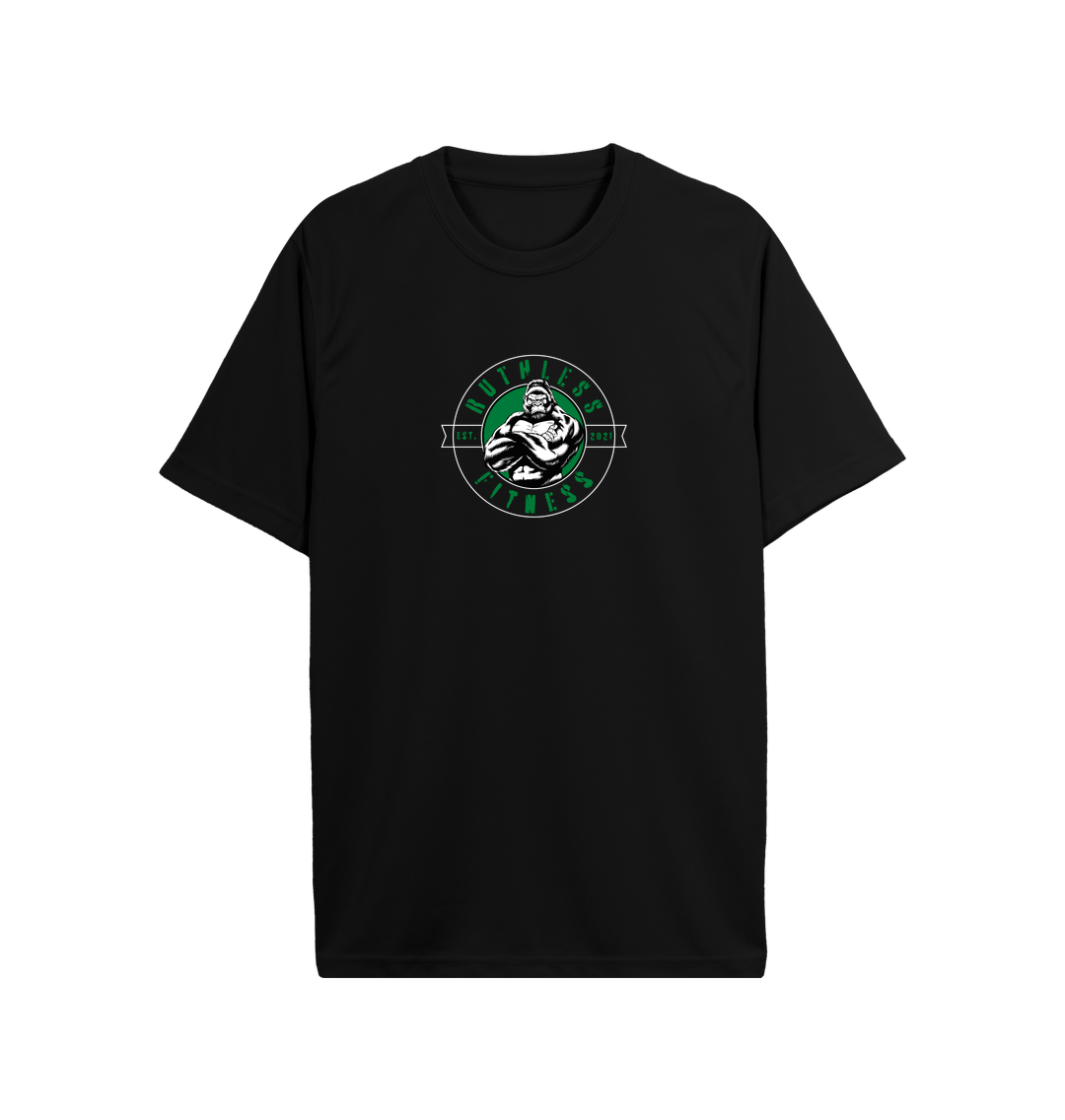Jet Black Printed T-shirt