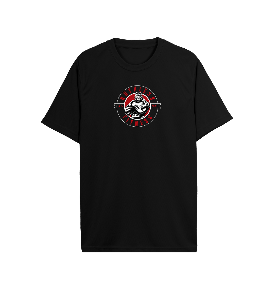Jet Black Printed T-shirt